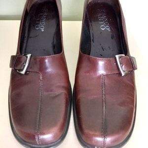 Franco Sarto Brown Heeled Shoes